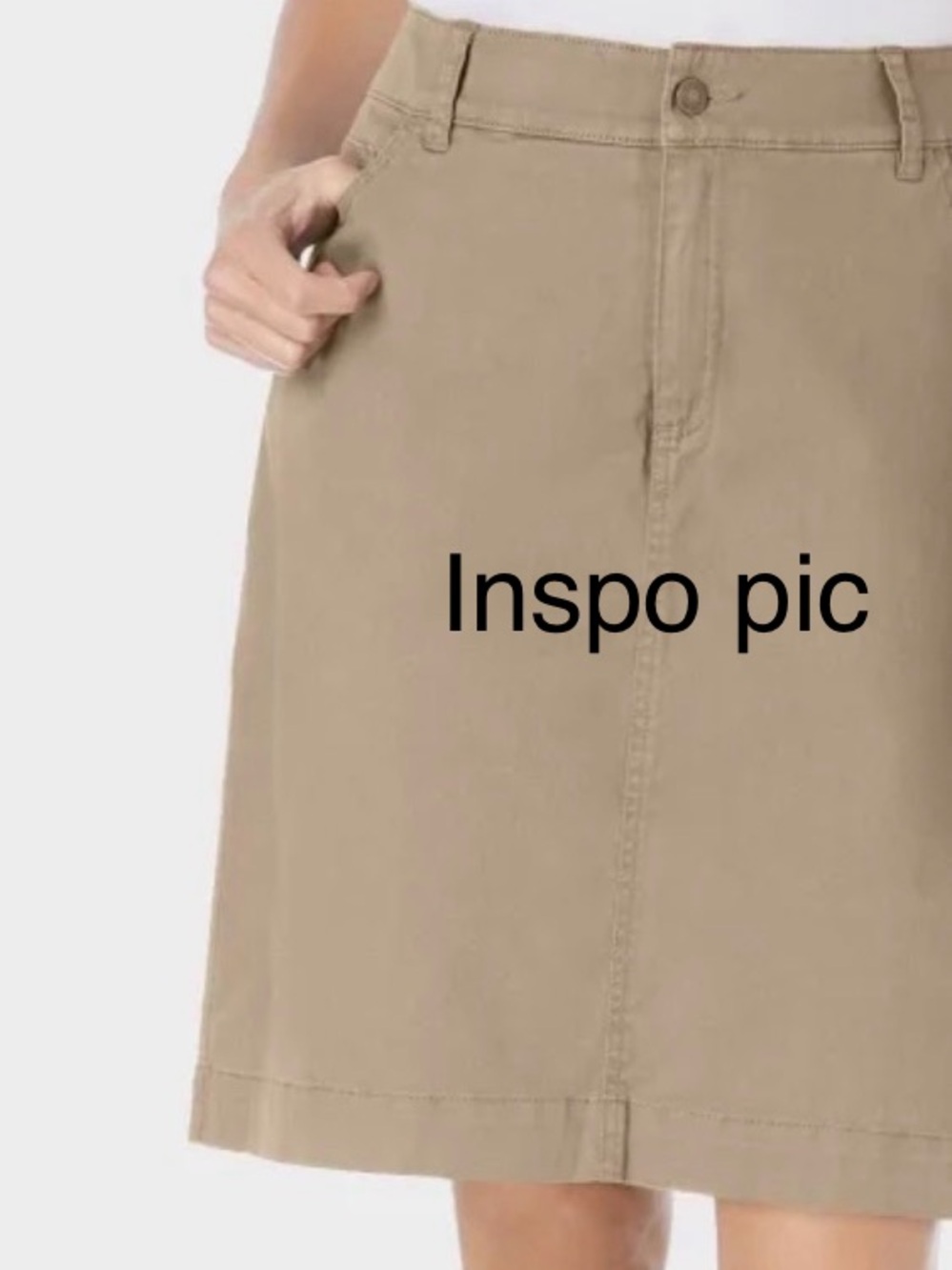100% Cotton Talbots Brown Straight Pencil Skirt